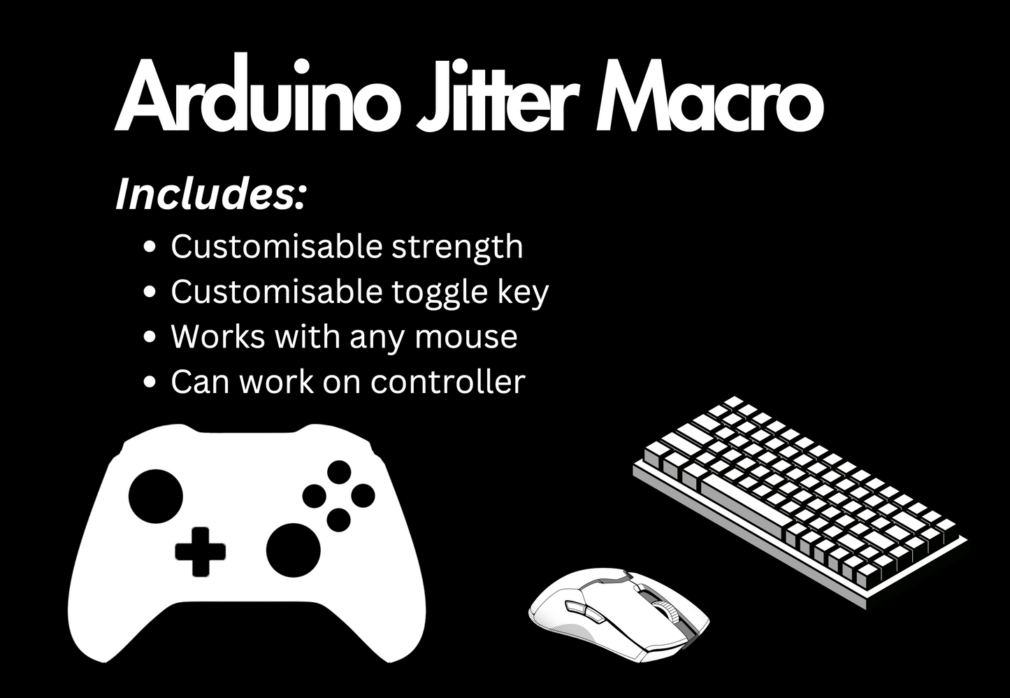 Arduino Jitter Macro